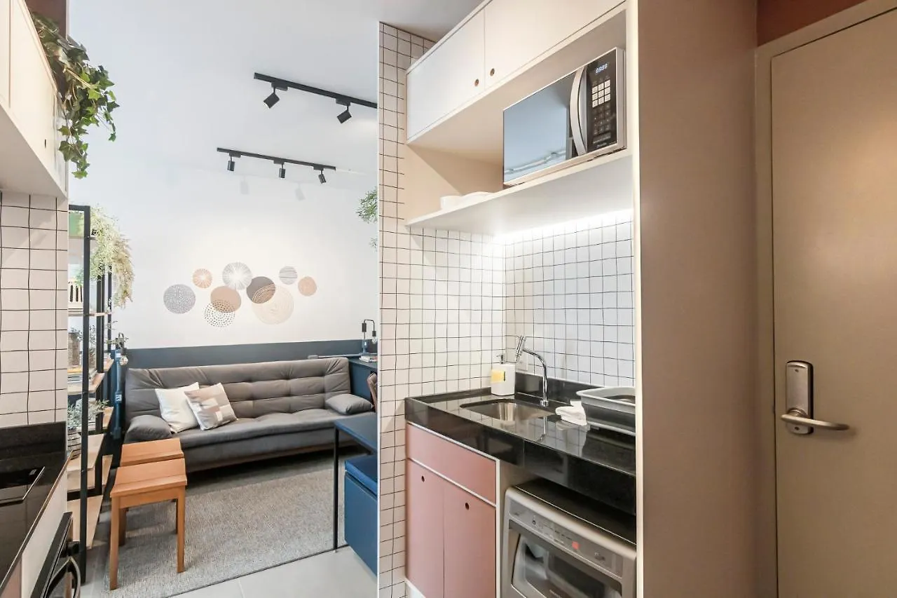 Studio Charme Vila Mariana Com Lava Loucas Apartment Sao Paulo